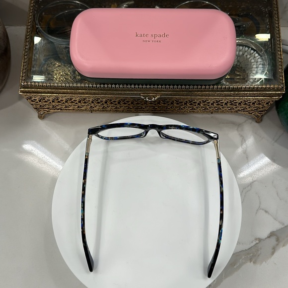 Kate Spade Blue Tortoise Glasses - Picture 11 of 16